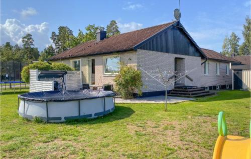 Nice Home In Hultsfred With Kitchen